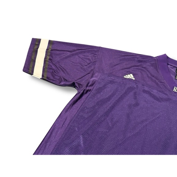 Northwestern Wildcats adidas Blank NCAA Purple Replica Jersey Size 2XL XXL - Picture 4 of 8